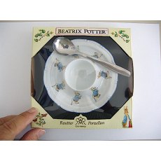 Beatrix Potters Peter Rabbit Egg Plate