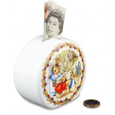 BP Money Bank Round With Flower Band