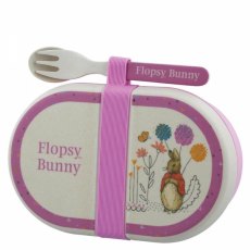 Flopsy Snack Box With Cutlery Set