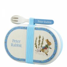 Peter Rabbit Snack Box & Cutlery Set