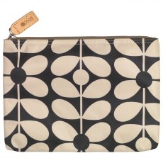 Large Pouch Charcoal Blue