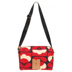 Orla Kiely Flight Bag Ruby