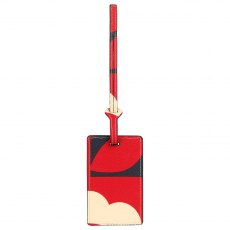 Orla Kiely Luggage Tag Ruby