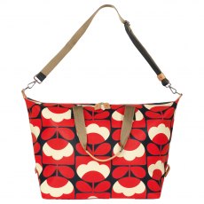 Large Zip Holdall Ruby