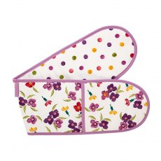 Emma Bridgewater  Wallflower/Polka Dot Double Oven Gloves