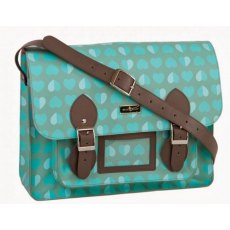 Beau & Elliot Aqua Confetti Satchel