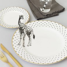 Yvonne Ellen Set Of 2 Giraffe Plates