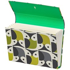 Orla Kiely Expanding File Owl