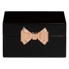 Ted Baker Lacquer Small Black Jewellery Box