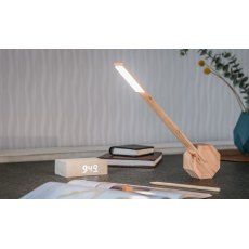 Octagon One Desk Light Maple