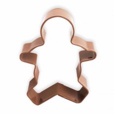 Brown Gingerbread Boy Cookie Cutter