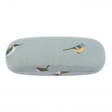 Garden Birds Oilcloth Hard Glasses Case