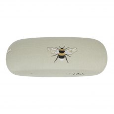 Bees Oilcloth Hard Glasses Case