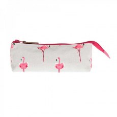 Flamingos Canvas Accessory Case