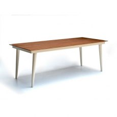 MARSEILLE RECTANGULAR DINING TABLE 210X90CM CHALK