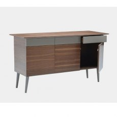 MARSEILLE 3 DOOR SIDEBOARD CHALK