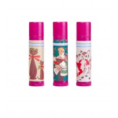 Vintage Baubles & Belles Lip Balm Trio In Tin