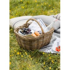 Bembridge Market Basket - Rattan