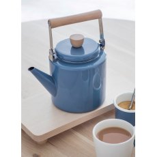 D/C   Stove Kettle Dorset Blue Enamel