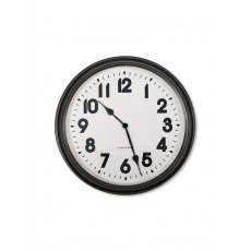 Broadway Wall Clock Large Gunmetal