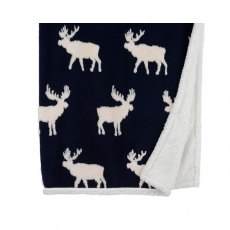 Christmas Reindeer Throw In Bag