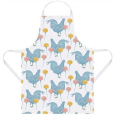 Thornback & Peel Classic Chicken & Carnation Apron