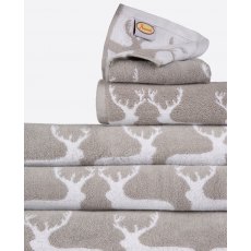 Kissing Stags Bath Towel