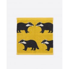 Kissing Badgers Face Cloth