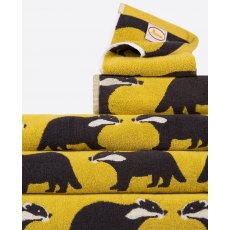 Kissing Badgers Face Cloth