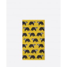 Kissing Badgers Hand Towel