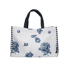 Vintage Indigo Canvas Bag