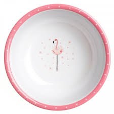 Flamingos Childrens Melamine Bowl