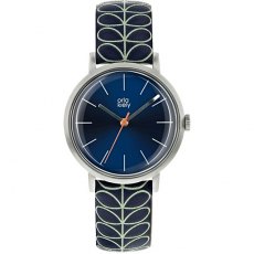 Orla Kiely Patricia Ladies Blue Strap Watch