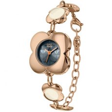 Orla Kiely Poppy Link Rose Gold Watch