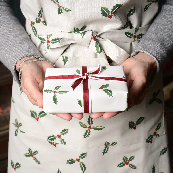 Sophie Allport Holly & Berry Cotton Adult Apron