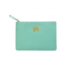 Sky & Miller Zip Pouch Elephant Mint