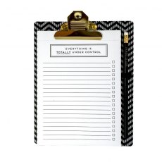 Alice Scott Clipboard Notepad & Pencil Set