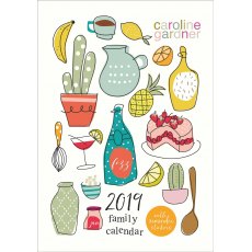 Caroline Gardner A3 Family Calendar