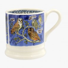 Owls & Woodpeckers 0.5pt Mug