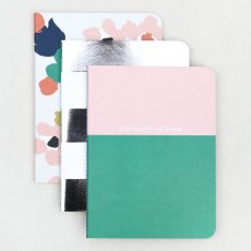 Caroline Gardner Green Dreamer S/3 Notebooks