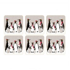 Sara Miller Penguin Coasters Set Of 6