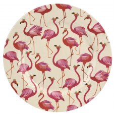 D/C   Sara Miller Flamingo Melamine Dinner Plate