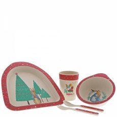 Peter Rabbit Christmas Organic Dinner Set