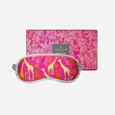 Sara Miller Silk Eye Mask Giraffe