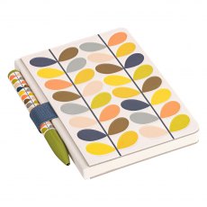 Orla Kiely Pocket NoteboOrla Kiely & Pen Set Multi Stem