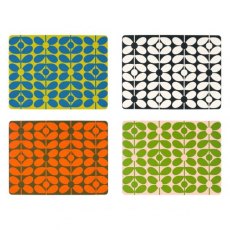 Orla Kiely Placemats Set of 4 60's Stem