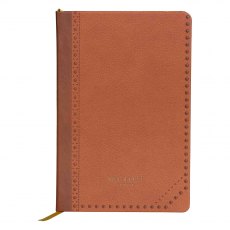 A5 Notebook Brown Brogue Kiku