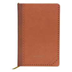 A5 Notebook Brown Brogue Kiku