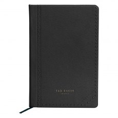 Ted Baker Baker A5 Notebook Black Brogue Monkian