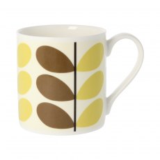 Quite Big 2 Colour Stem Nutmeg Mug